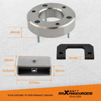3" Front 2" Rear Lift Kit + Spacers for Chevy Silverado 1500 (2007–2020)