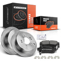 Rear Disc Brake Rotors & Ceramic Pads for Hyundai Santa Fe (2001–2006)