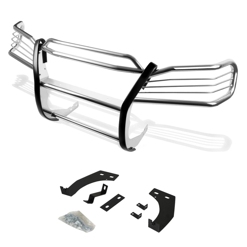 Chrome Front Bumper Brush Grill Guard for Mercedes ML-Class W163 (1998–2005)