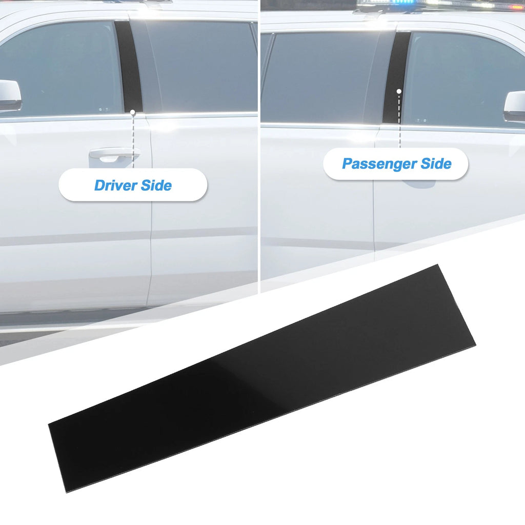 6Pcs Windshield B Pillar Trim for VW Jetta (2006–2010) Black