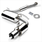 3.5" Rolled Tip Catback Exhaust Muffler for Mazda Miata MX-5 (1990–1997)