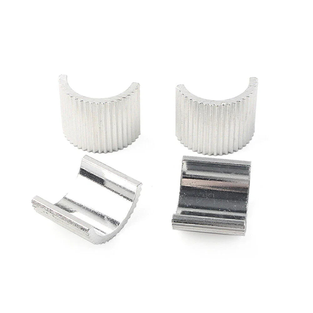 4 x 1 1/8" to 7/8" Handlebar Mount Risers Clamp Conversion Spacers
