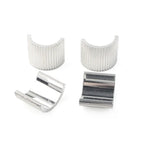 4 x 1 1/8" to 7/8" Handlebar Mount Risers Clamp Conversion Spacers