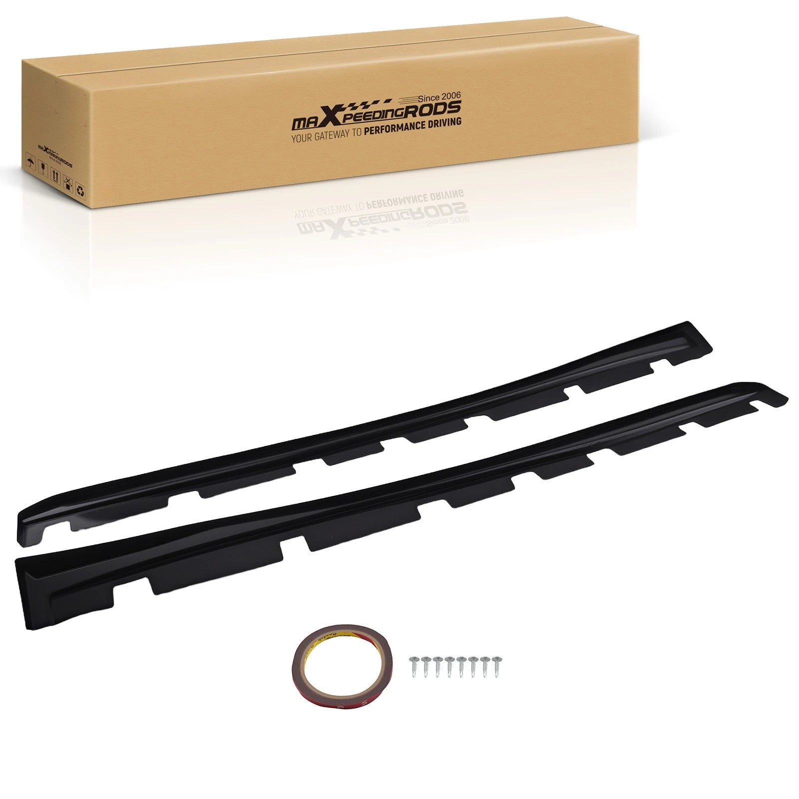 Body Side Extension Kit for Lexus IS (2014–2020) Black ABS