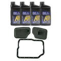 Set of 4Qt AISIN T-IV Automatic Transmission Oil & Wix Filter Kit for Mazda CX-7 (2007–2012)