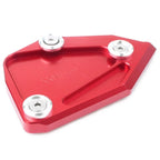 Kickstand Foot Side Stand Extension Pad for BMW C650 GT (2012-2016) RED