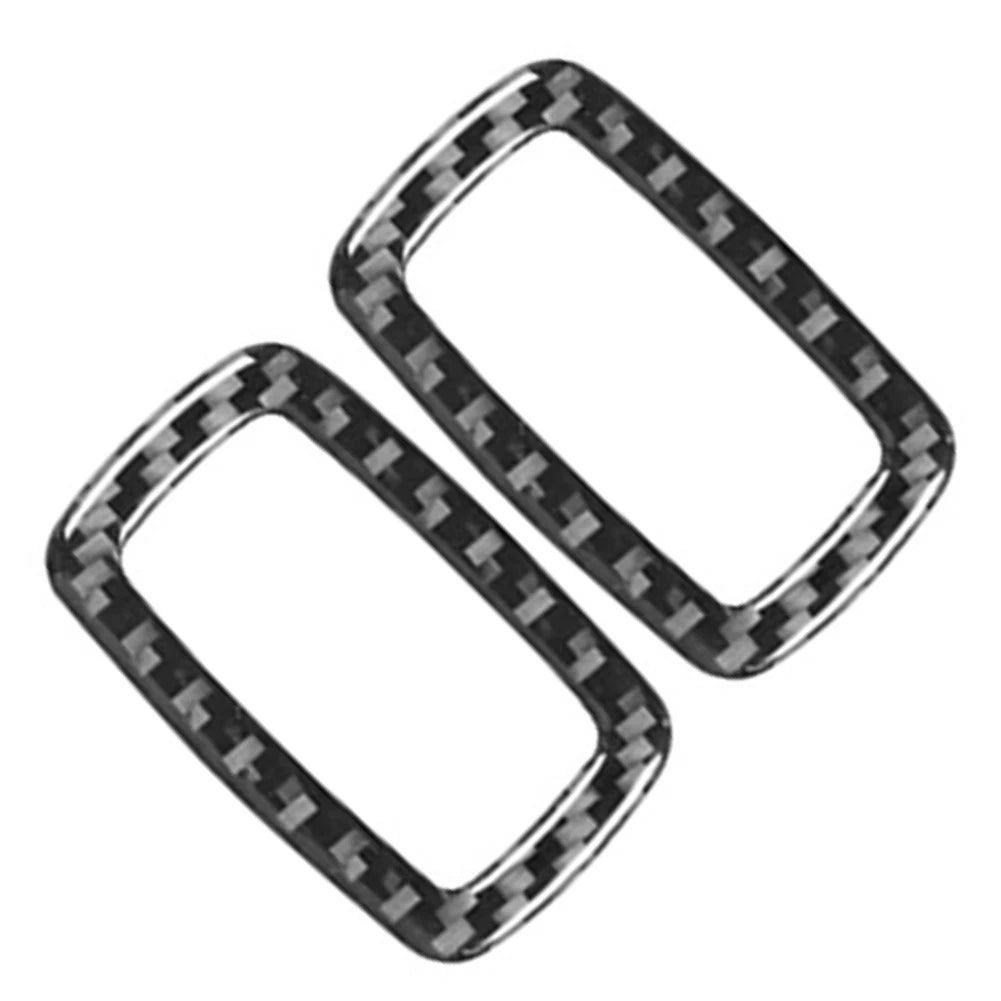 Rear Door Window Lift Panel Cover Trim for Dodge Journey (2011–2018) Carbon Fiber