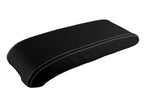 Leather Console Lid Armrest Cover for Jeep Compass (2009–2016) Beige Stitch