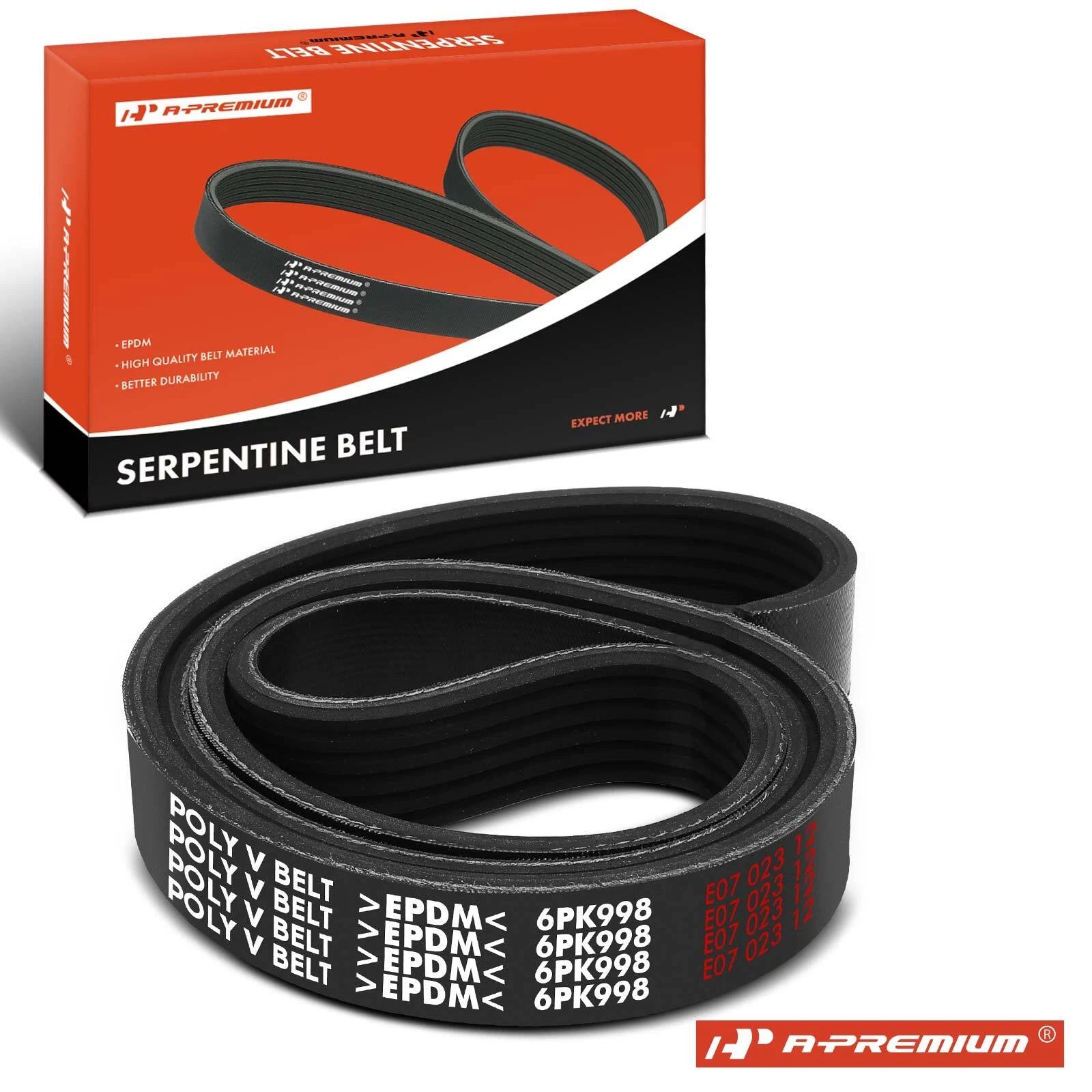 Serpentine Belt for Ford F-250 F-350 F-450 Super Duty (2008–2010)