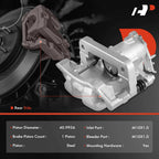 Pair Rear Disc Brake Caliper with Bracket for Chevy Malibu (2014-2015)