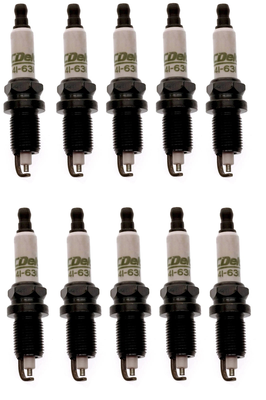 Set of 10 Spark Plugs GAP .035 for Dodge Viper (1992–2006) Ram 1500 (2004–2006)