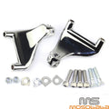 Chrome Foot Pegs Mount Brackets for Harley 883 1200 XL Sportster (2004-2013)