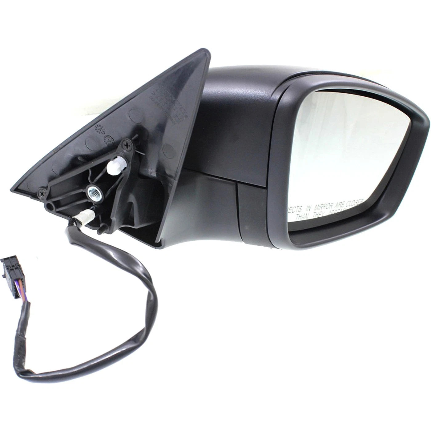 Power Mirror Pair for Volkswagen Beetle (2012–2018) Heated Textured Black