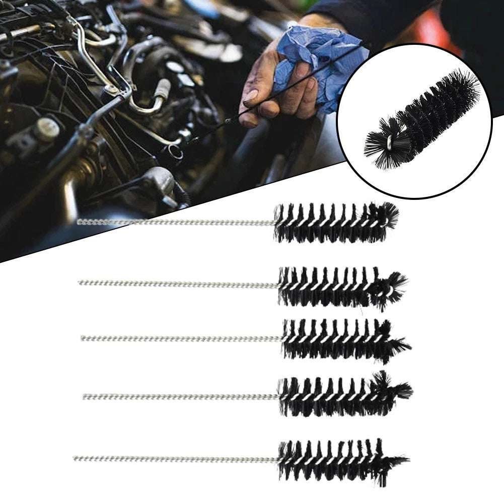 5pcs Cleaning Brush Set for Automobile Engine Carbon Deposit Removal