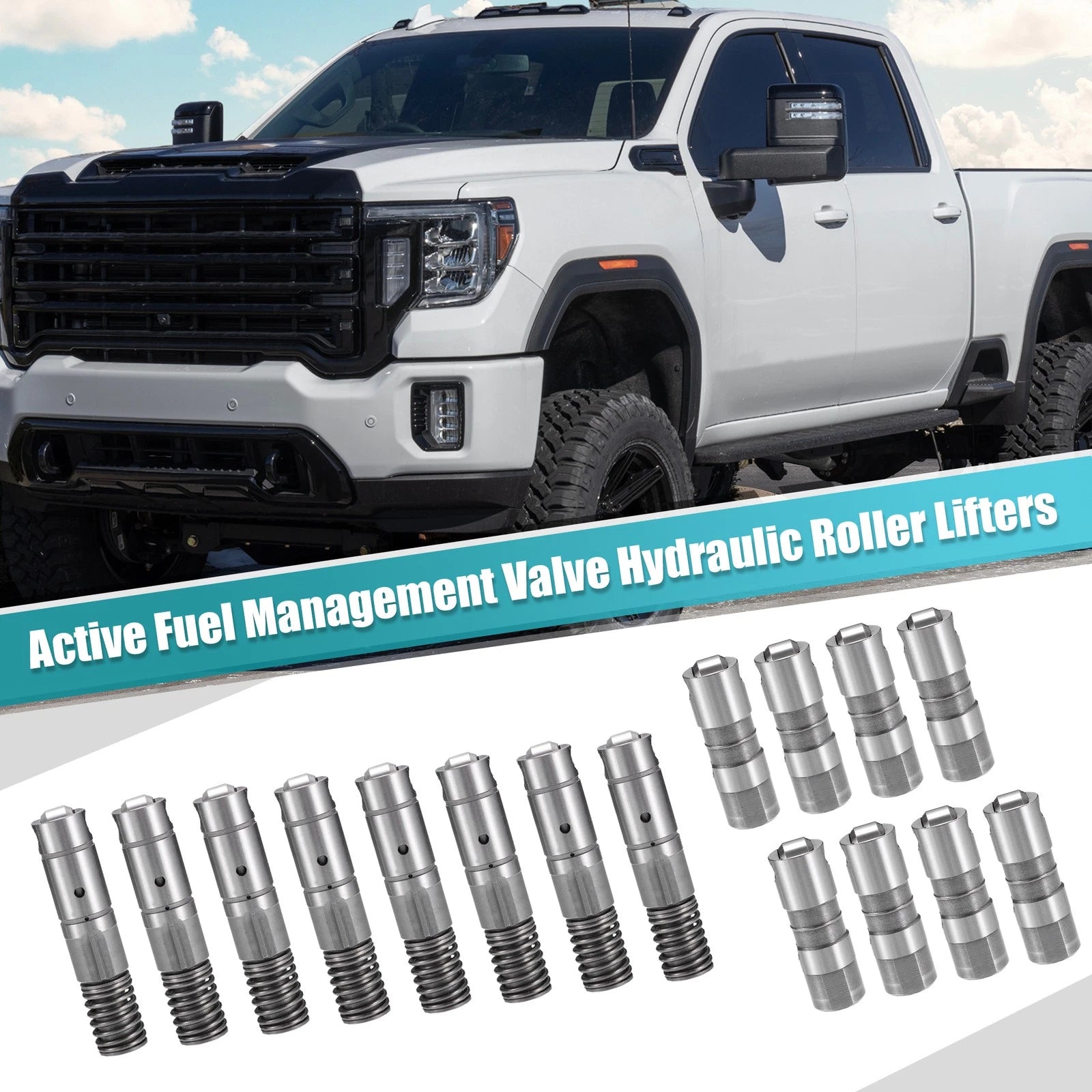 Set of 1 Fuel Hydraulic Roller Lifters for Chevy (No. 12619820/17122490)