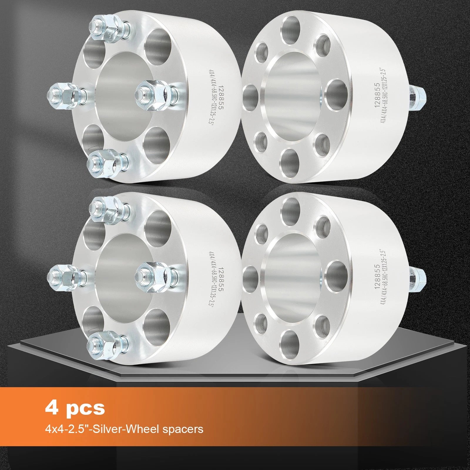Set of 4 Wheel Spacers for Yamaha Golf Cart (Various Models)