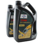Set of 2 Fuchs Titan GT1 Longlife IV SAE 0W-20 Engine Oil for Audi VW