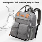 Diaper Bag / Large / Backpack for Family Travel