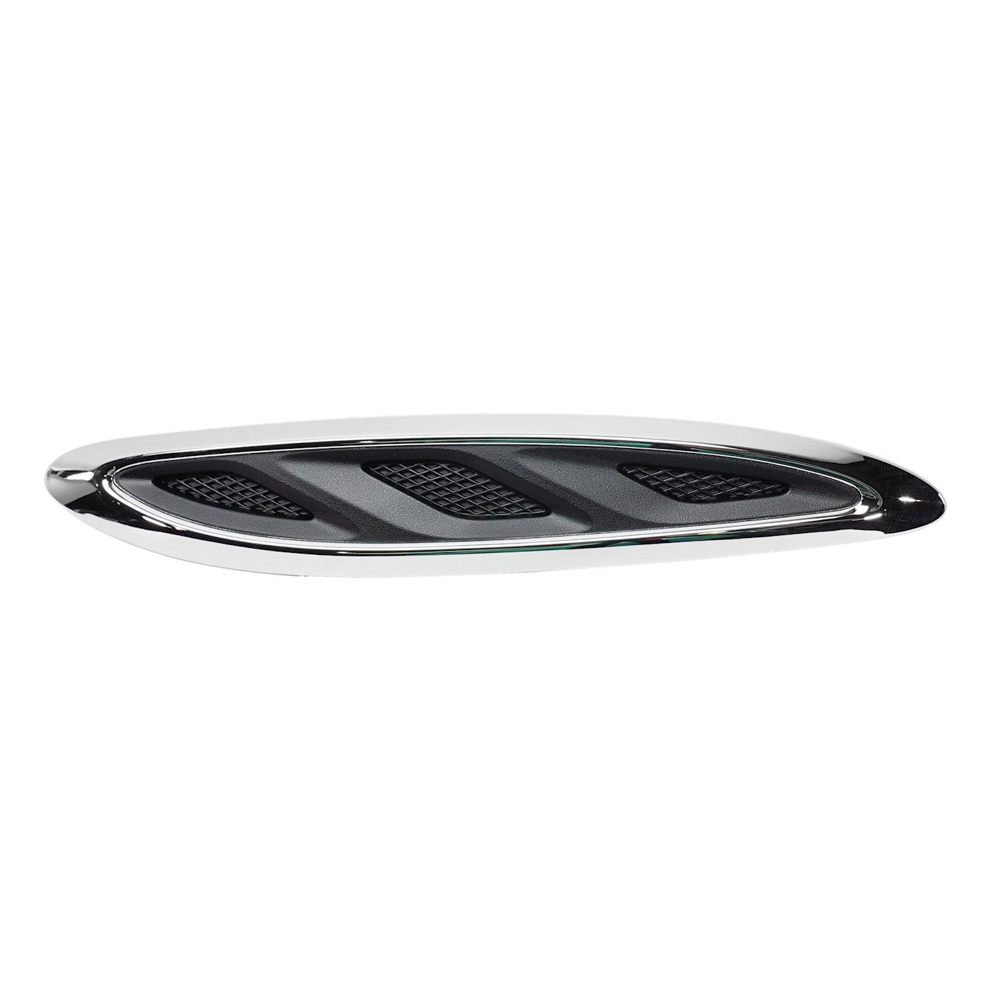 Set of 2 Hood Trim Moldings for Driver & Passenger Side