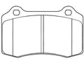 Rear Brake Pad Set for Jaguar XJR (2002–2003) JV328RX