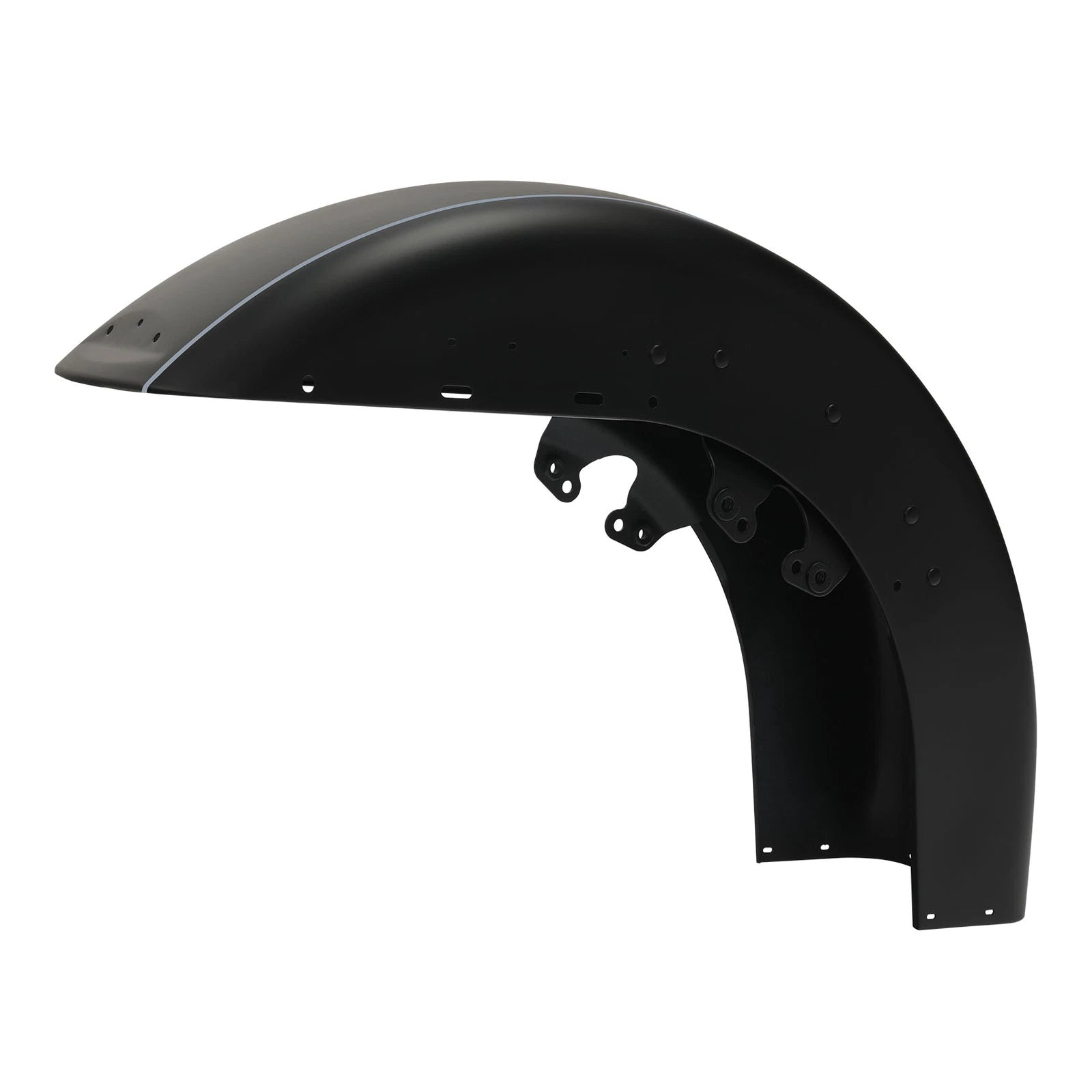 Front Fender for Harley Electra Glide (2014–2024) Charcoal Denim/Black Denim