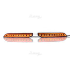 Smoked LED Rear Reflector Light Turn Signal Lamp for Jeep Grand Cherokee (2022–2024)