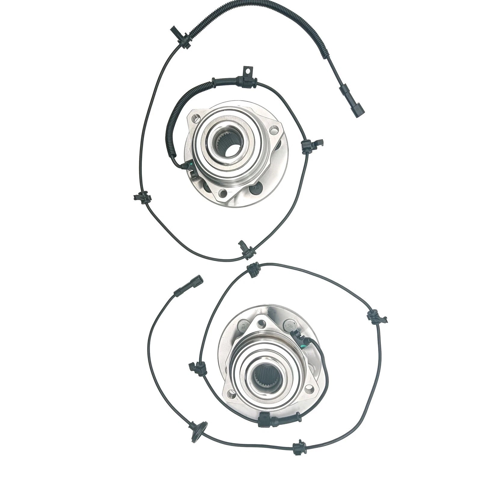 2X Front Wheel Hub Bearing Assembly 513176 513177 for Jeep Liberty (2002–2007) w/ABS