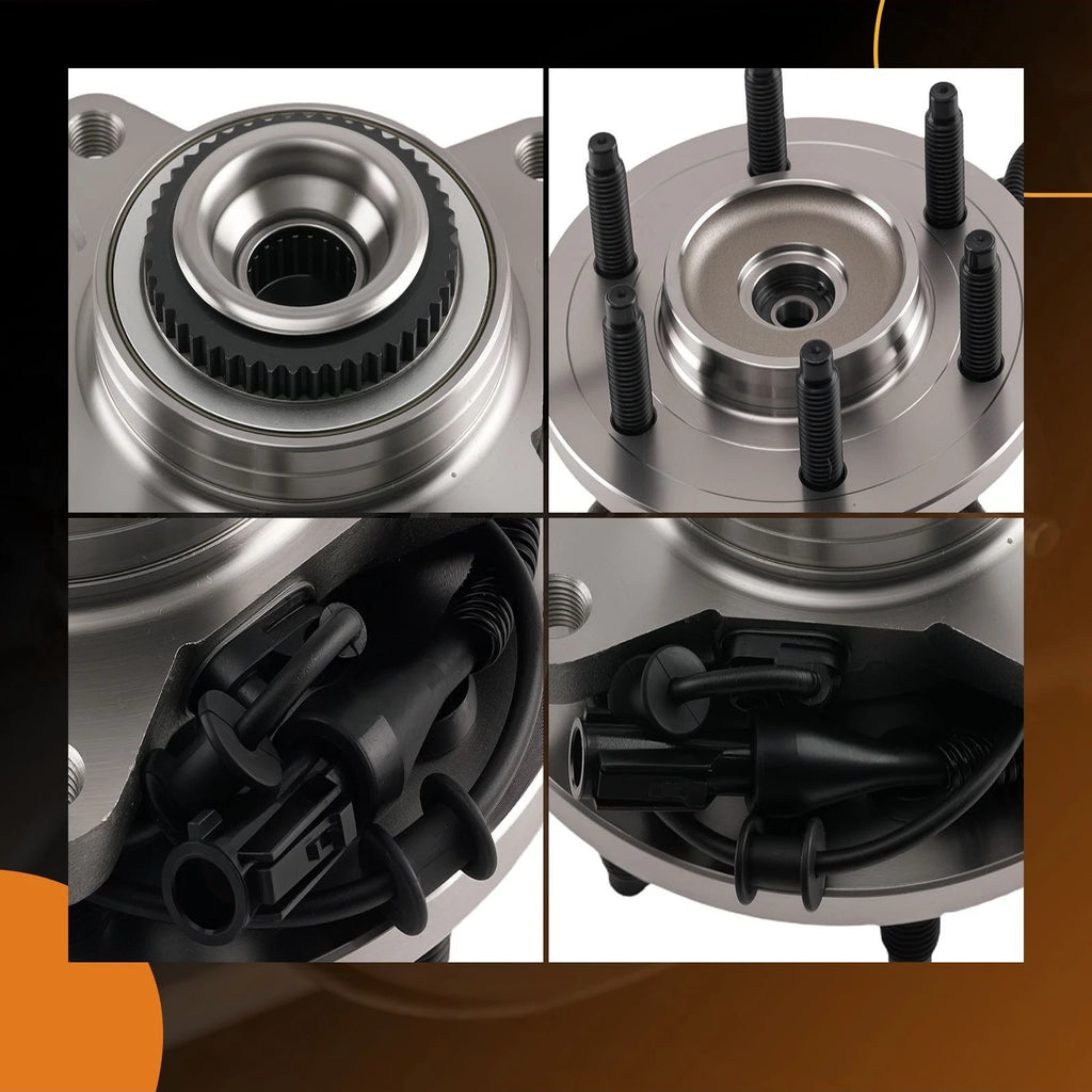 Front Wheel Bearing Hub Assembly for Ford F-150 Mark LT 4WD (2006–2008)