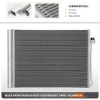 A/C Condenser for BMW X5 X6 (2007–2019) Aluminum Core Replacement