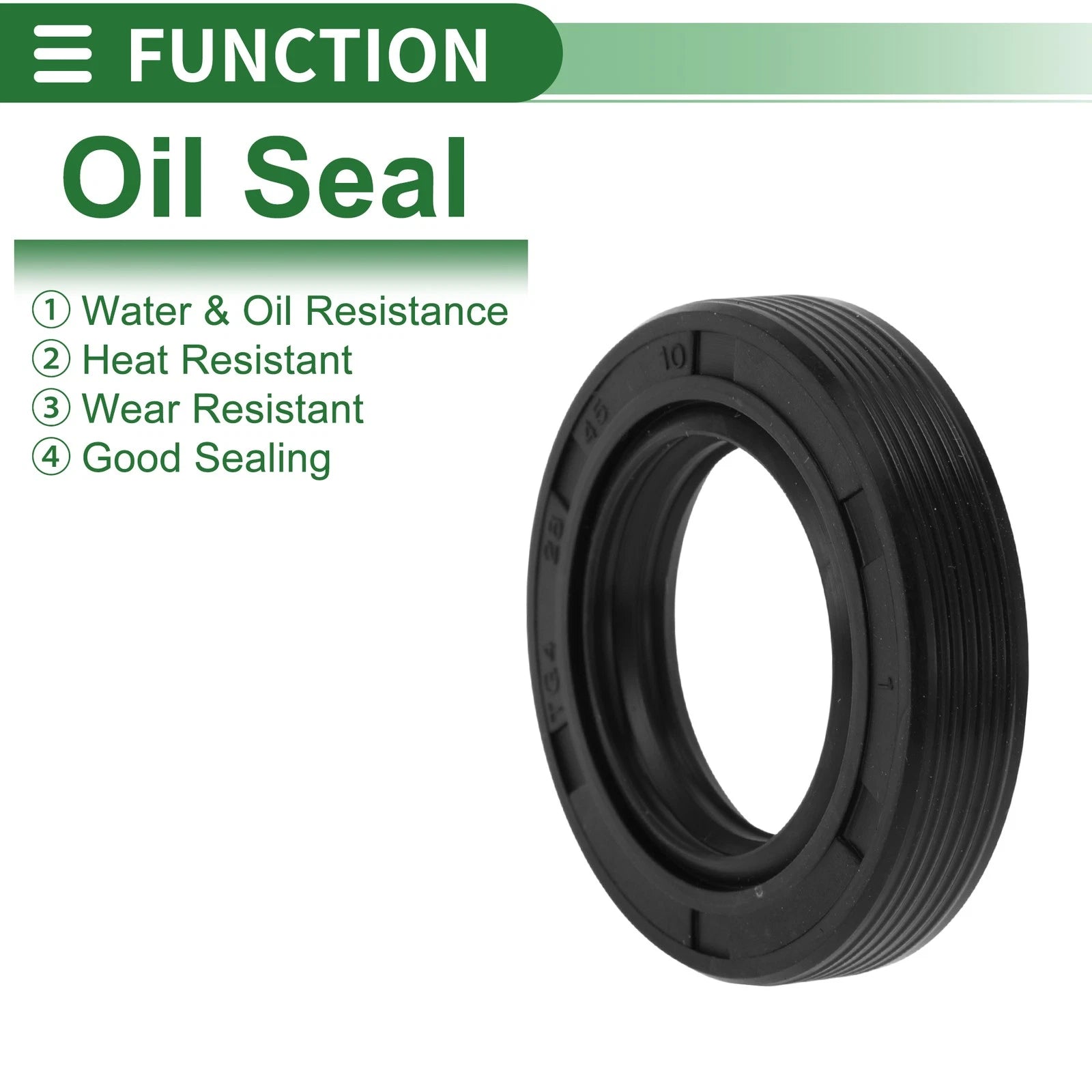 Oil Seal for Rotary Shaft (28x45x10mm)
