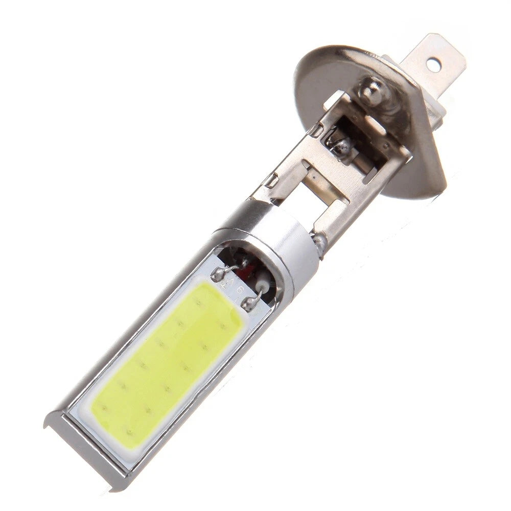 2X H1 Ultra White 12V LED Headlight Bulbs for