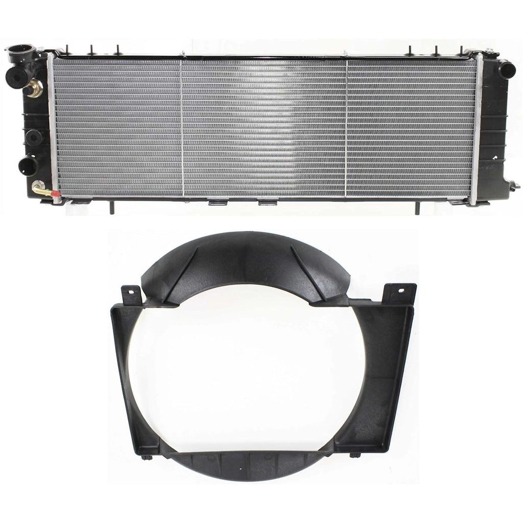 Radiator Kit for Jeep Cherokee (1991–2001) with Fan Shroud