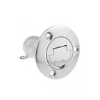 Keyless Water Deck Fill Filler for Marine Boat (1-1/2", Polished 316 Stainless Steel)