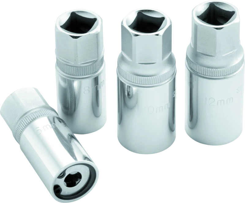 Stud Removal Sockets Set of 6-12mm for Powersports Equipment