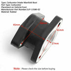 Carburetor Holder Intake Manifold Boot for Yamaha YFM350FX Wolverine (1995–2000)