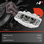 Left Disc Brake Caliper with Bracket for Ford F-450 F-550 Super Duty (2008–2022)
