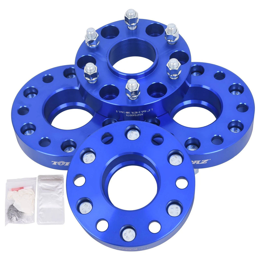 Set of 4 Hubcentric Wheel Spacers for Chevy Silverado Tahoe Sierra (2000–2023)