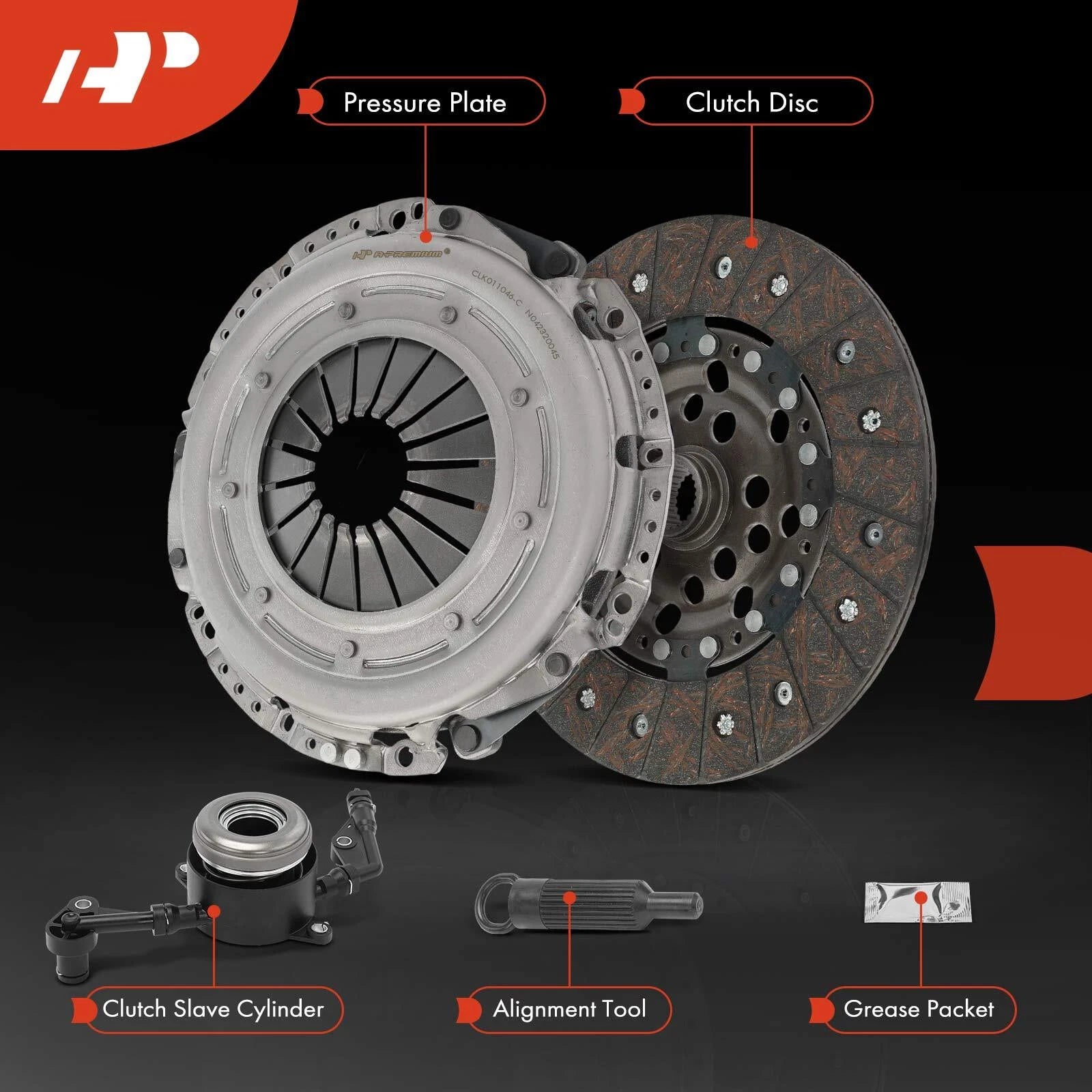 Clutch Kit with Slave Cylinder for Benz SLK280 (2005-2008)