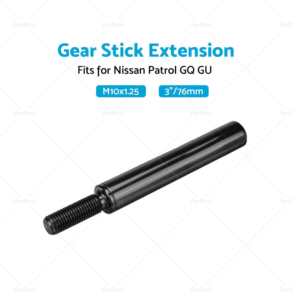 76mm Gear Shift Knob Extension M10x1.25 for Nissan Patrol GQ GU (1997–2007)