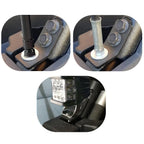 Rear Backup LED Whip Flag Light Pod Mount Brackets for Polaris RZR XP 1000 (2014–2023)