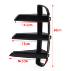 Glossy Black Front Bumper Grille Air Vent Cover for Land Rover Discovery 5 (2021–2022)