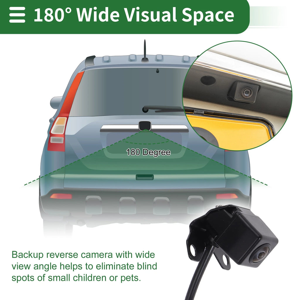Rear View Camera for Kia Sportage (2012–2013) 120-180 Degree