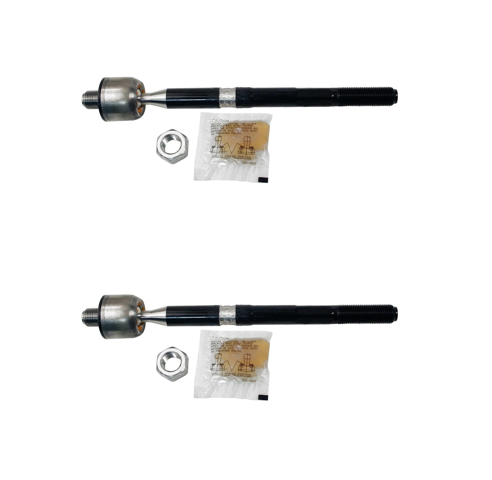 Set of 2 Inner Steering Tie Rod Ends Moog for Kia Forte Koup Forte5 (2014–2016)