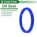 Set of 5 Oil Seal Rotary Shaft Seal 60x70x7mm High Pressure TPU