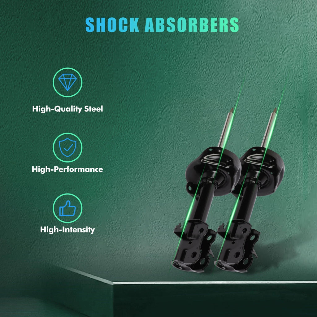 Set of 2 Front Struts for Honda CR-V (2007–2014) and Acura RDX (2007–2012)