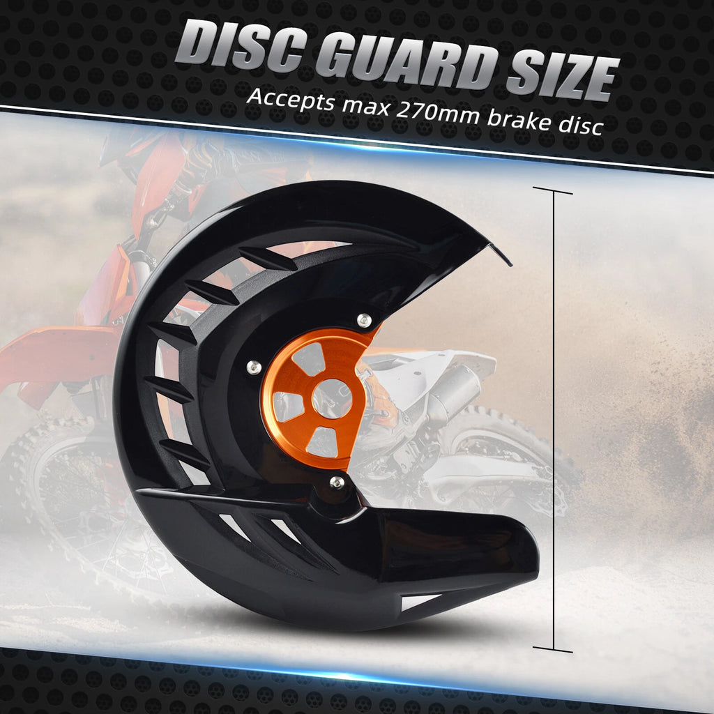 CNC Front Brake Disc Rotor Guard Cover for KTM 125-530 EXC SX XC (2004–2023)