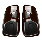 Saddlebag Speaker Cutouts Grills for Indian Chieftain (2019–2025) Dark Walnut