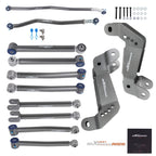12pc Suspension Kit Control Arms Track Bars for Jeep Wrangler JK (2007–2018) 2-4"