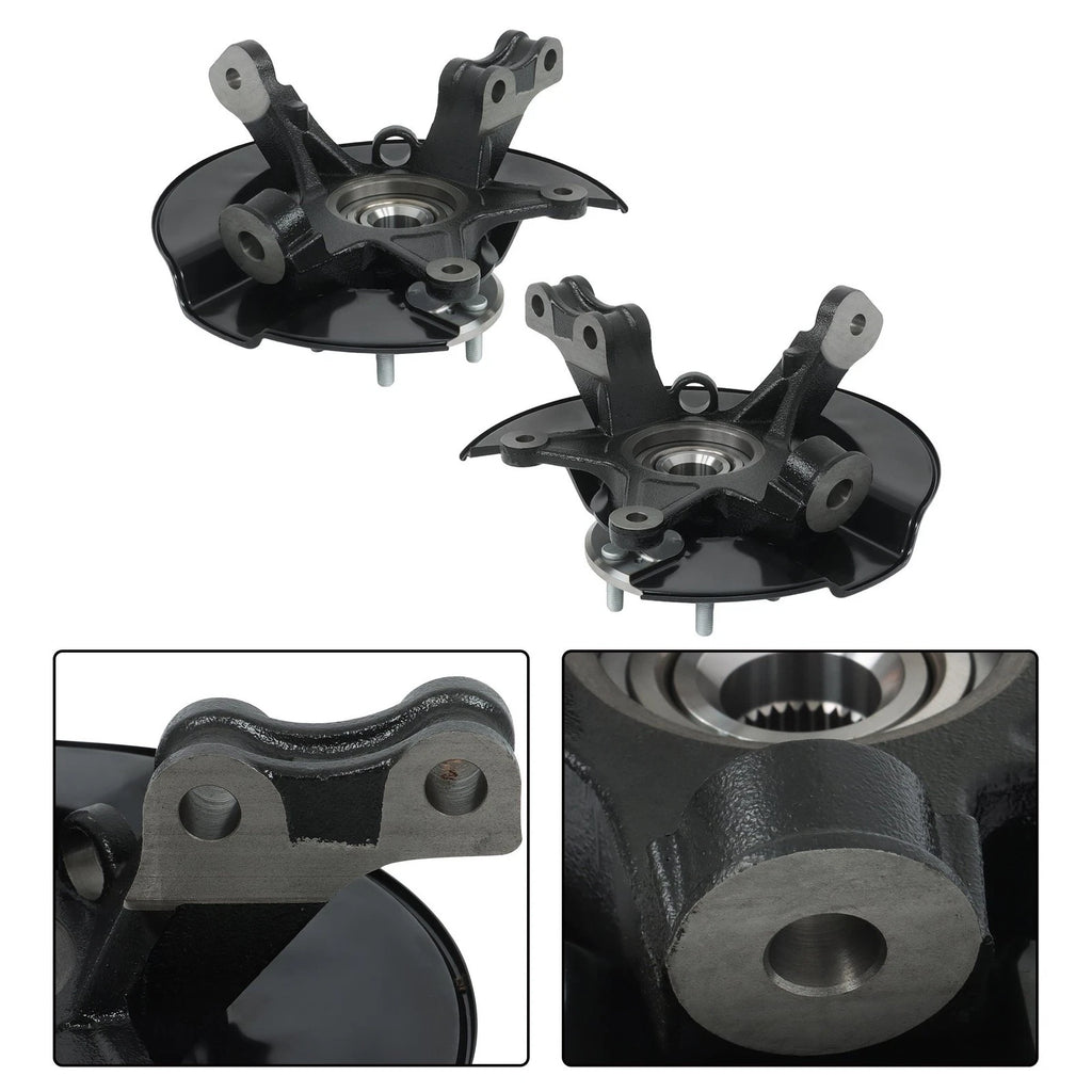 Front Steering Knuckle & Wheel Hub Bearing for Honda Pilot (2005-2008)