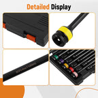 10pc Torque Limiting Bar Set for 1/2" Drive (65 to 150 Ft-Lbs)